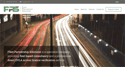 Desktop Screenshot of fleetps.co.uk